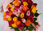 Купить Букет «51 кенийская роза микс» в Санкт-Петербурге с бесплатной доставкой: цена, фото, описание