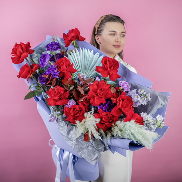 Купить Букет «Неотразимая» в  с бесплатной доставкой: цена, фото, описание