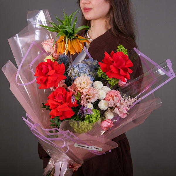 Купить Букет «Серотонин» в  с бесплатной доставкой: цена, фото, описание
