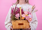 Купить Композиция в корзине «Чистая душа» в  с бесплатной доставкой: цена, фото, описание