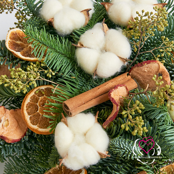 Купить Композиция «Апельсин и корица» в  с бесплатной доставкой: цена, фото, описание