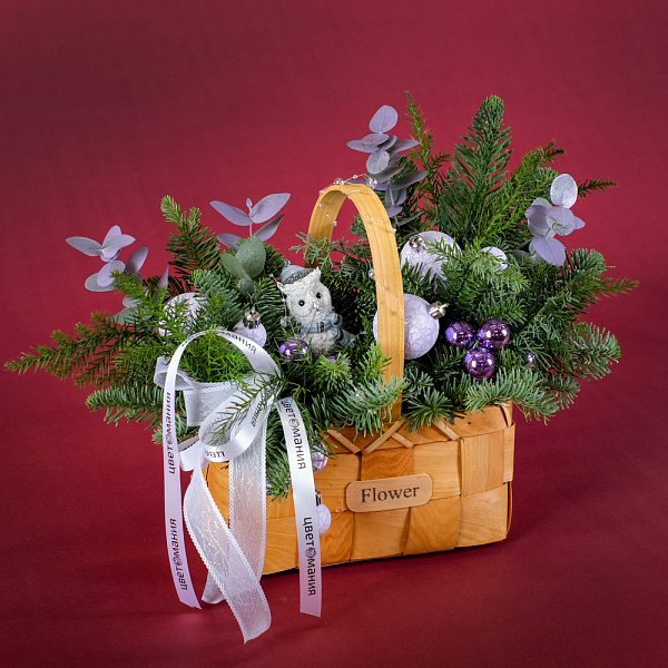 Купить Корзина «Лесная сказка» в  с бесплатной доставкой: цена, фото, описание