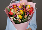 Купить Букет «Улыбка радуги» в  с бесплатной доставкой: цена, фото, описание
