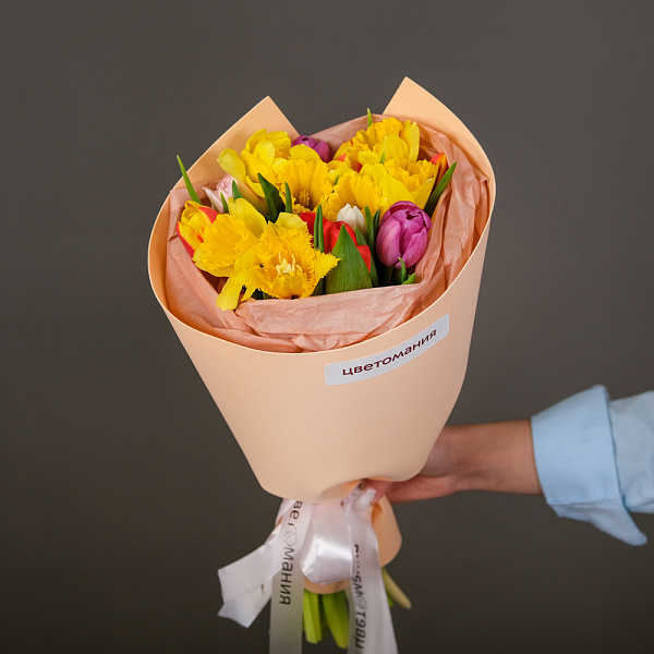 Купить Букет «Солнечный зайчик» в  с бесплатной доставкой: цена, фото, описание