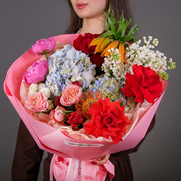 Купить Букет «Эндорфин» в  с бесплатной доставкой: цена, фото, описание