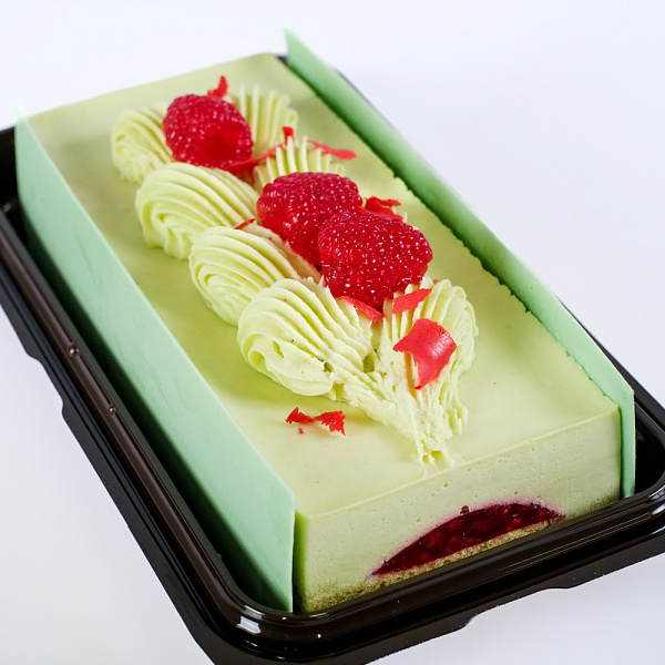 Купить Торт Муссовый «Фисташка-малина» 560г. Золотой состав в  с бесплатной доставкой: цена, фото, описание