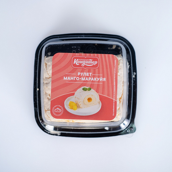 Купить Рулет «Манго-маракуйя» 180г в  с бесплатной доставкой: цена, фото, описание