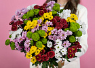 Купить Хризантемы сантини микс поштучно в  с бесплатной доставкой: цена, фото, описание