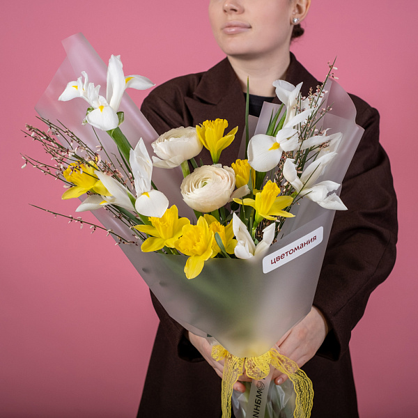 Купить Букет «Весенняя капель» в  с бесплатной доставкой: цена, фото, описание
