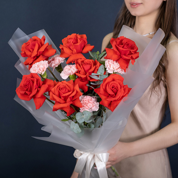 Купить Букет «Романс» в  с бесплатной доставкой: цена, фото, описание