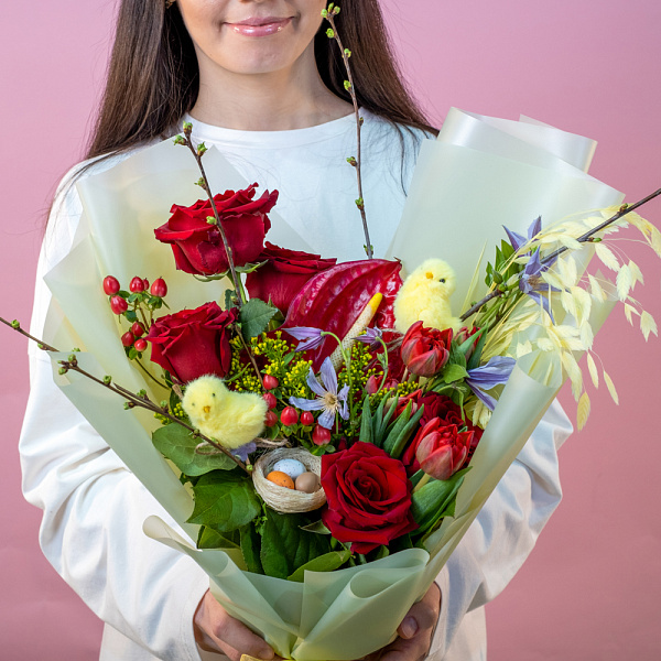 Купить Букет «Фестиваль» в  с бесплатной доставкой: цена, фото, описание