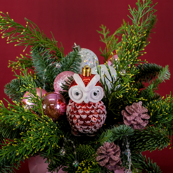 Купить Композиция «Совушка» в  с бесплатной доставкой: цена, фото, описание