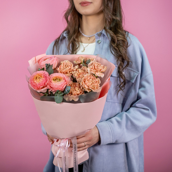 Купить Букет «Нежный вздох» в  с бесплатной доставкой: цена, фото, описание