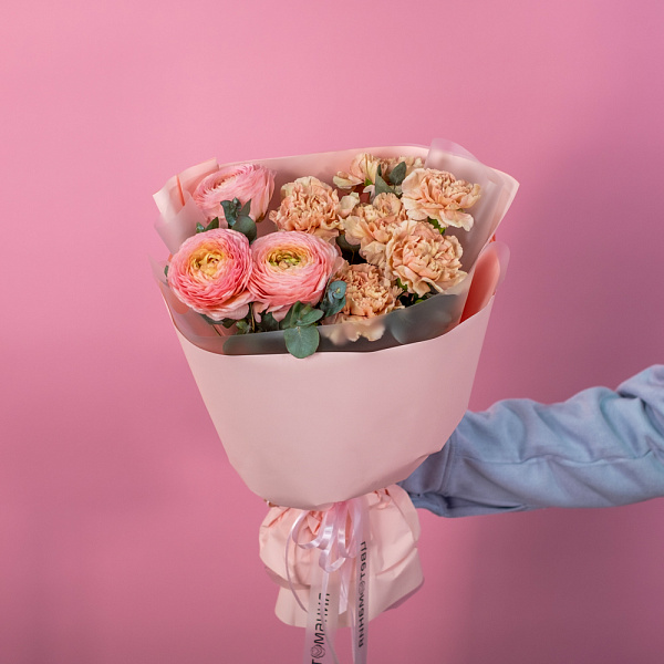 Купить Букет «Нежный вздох» в  с бесплатной доставкой: цена, фото, описание