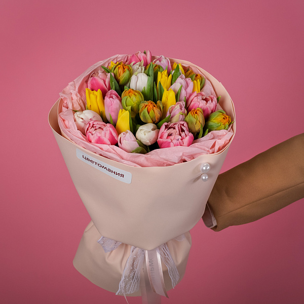 Купить Букет «Весна пришла» в  с бесплатной доставкой: цена, фото, описание