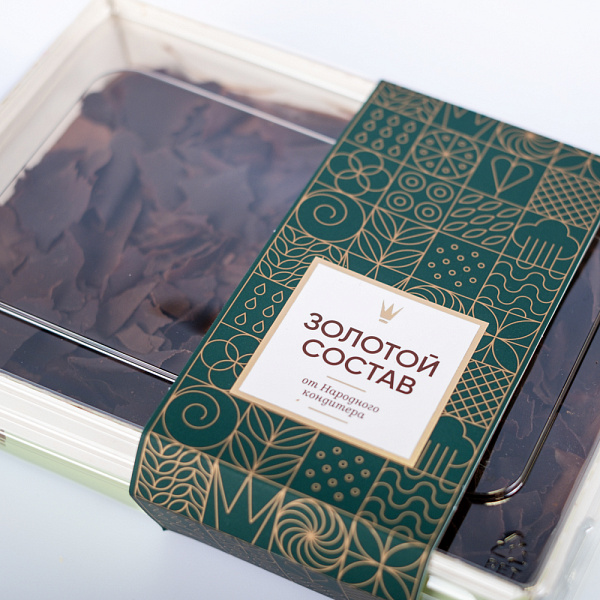 Купить Десерт «ЧЕРНЫЙ ШОКОЛАД» 260г. Золотой состав в  с бесплатной доставкой: цена, фото, описание