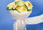 Купить Букет из 11 лимонных пионов (Премиум) в  с бесплатной доставкой: цена, фото, описание
