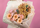 Купить Букет «Персиковый латте» в  с бесплатной доставкой: цена, фото, описание
