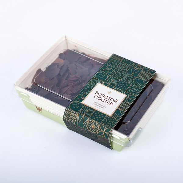 Купить Десерт «ЧЕРНЫЙ ШОКОЛАД» 260г. Золотой состав в  с бесплатной доставкой: цена, фото, описание