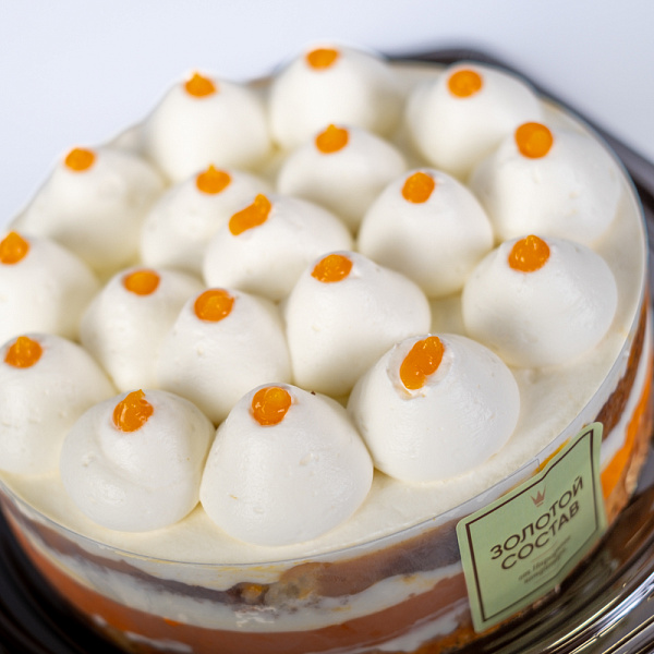 Торт «ОБЛЕПИХОВЫЙ» 1 Купить Торт «ОБЛЕПИХОВЫЙ» в  с бесплатной доставкой: цена, фото, описание