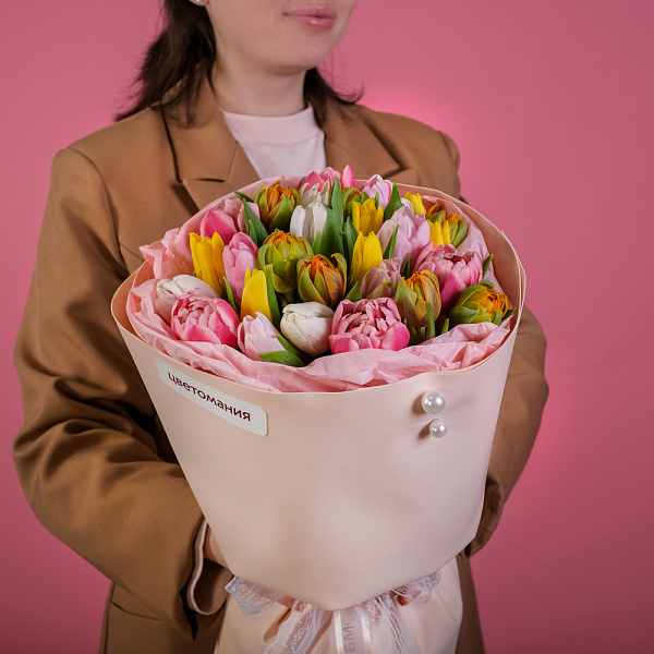 Купить Букет «Весна пришла» в  с бесплатной доставкой: цена, фото, описание