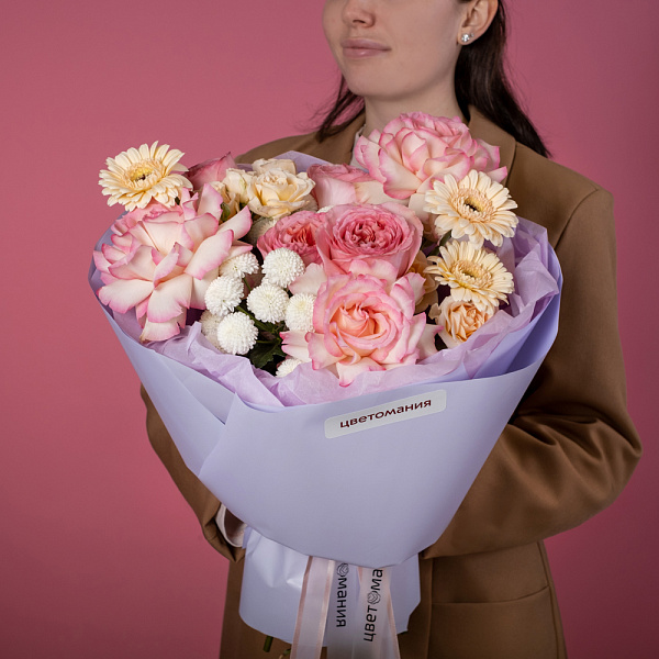 Купить Букет «Танец цветов» в  с бесплатной доставкой: цена, фото, описание