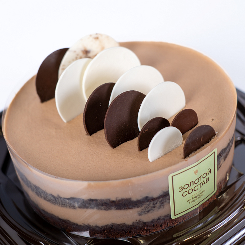 Торт «МОЛОЧНЫЙ ШОКОЛАД» 490г. Золотой состав