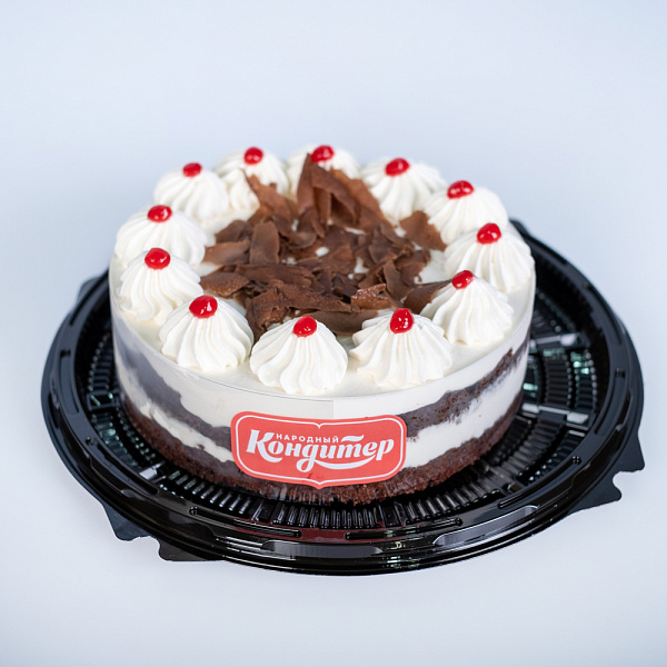 Купить Торт «Черный лес» 440г в  с бесплатной доставкой: цена, фото, описание