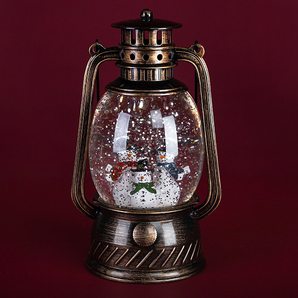 Купить Композиция с фонарем «Последний час декабря» в  с бесплатной доставкой: цена, фото, описание