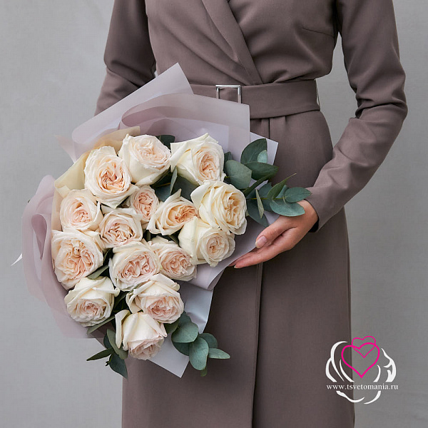 Купить Букет «Взбитые сливки» в  с бесплатной доставкой: цена, фото, описание