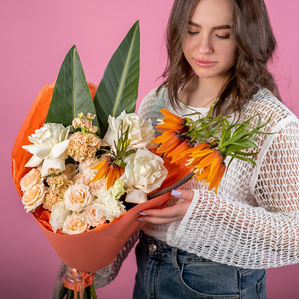 Купить Букет «Экзотика» в  с бесплатной доставкой: цена, фото, описание