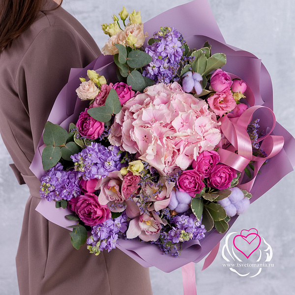 Купить Букет «Бархатный сезон» в  с бесплатной доставкой: цена, фото, описание