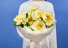 Купить Букет из 11 лимонных пионов (Премиум) в  с бесплатной доставкой: цена, фото, описание