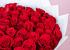 Купить Букет из 60 красных роз 50 см (Эквадор) в  с бесплатной доставкой: цена, фото, описание