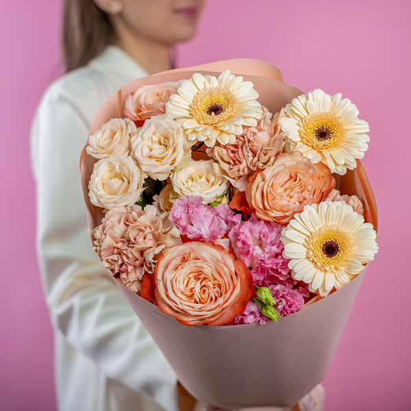 Купить Букет «Улыбнись» в  с бесплатной доставкой: цена, фото, описание