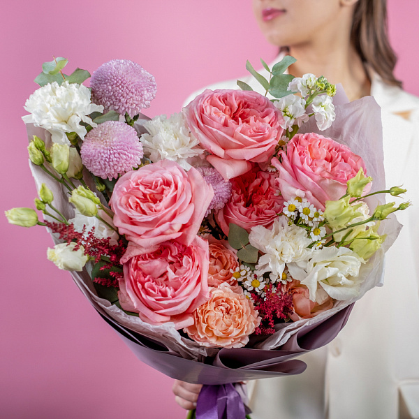 Купить Букет «Притяжение» в  с бесплатной доставкой: цена, фото, описание