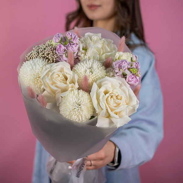 Купить Букет «Нежное чувство» в  с бесплатной доставкой: цена, фото, описание