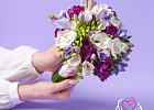 Купить Букет невесты из фрезии в Санкт-Петербурге с бесплатной доставкой: цена, фото, описание