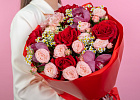 Купить Букет «Горячий шик» в  с бесплатной доставкой: цена, фото, описание
