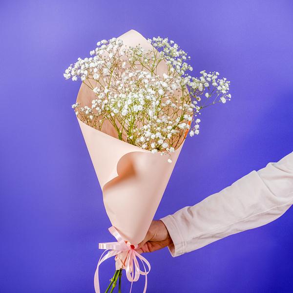 Купить Букет из 3 гипсофил в  с бесплатной доставкой: цена, фото, описание