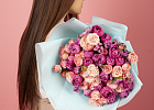 Купить Букет «Розовый закат» в Санкт-Петербурге с бесплатной доставкой: цена, фото, описание