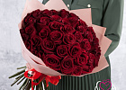 Купить Букет «51 красная роза Premium» (Эквадор) в Санкт-Петербурге с бесплатной доставкой: цена, фото, описание