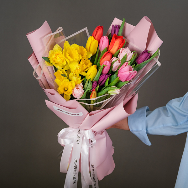 Купить Букет «Солнце после дождя» в  с бесплатной доставкой: цена, фото, описание