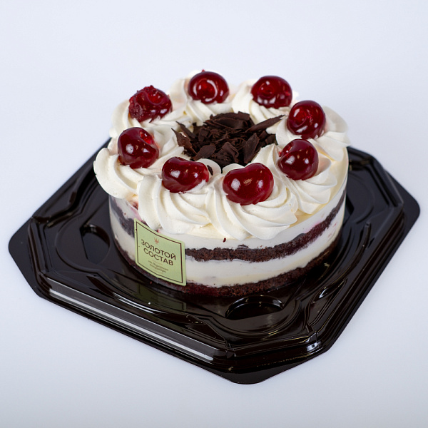 Купить Торт «Черный лес». Золотой состав в  с бесплатной доставкой: цена, фото, описание