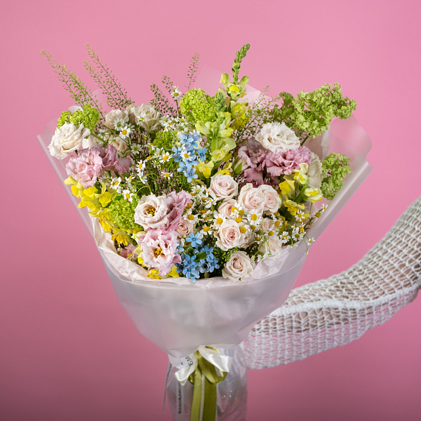 Купить Букет «Палисадник» в  с бесплатной доставкой: цена, фото, описание