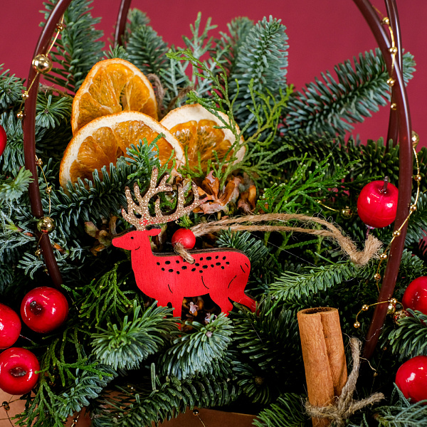 Купить Композиция в сумочке «Лесной дух» в  с бесплатной доставкой: цена, фото, описание