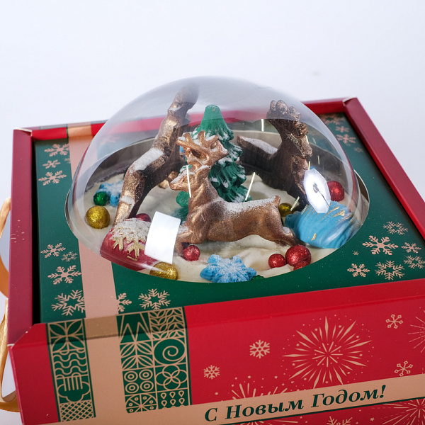 Купить Торт шар «Ягодный» 640г в  с бесплатной доставкой: цена, фото, описание