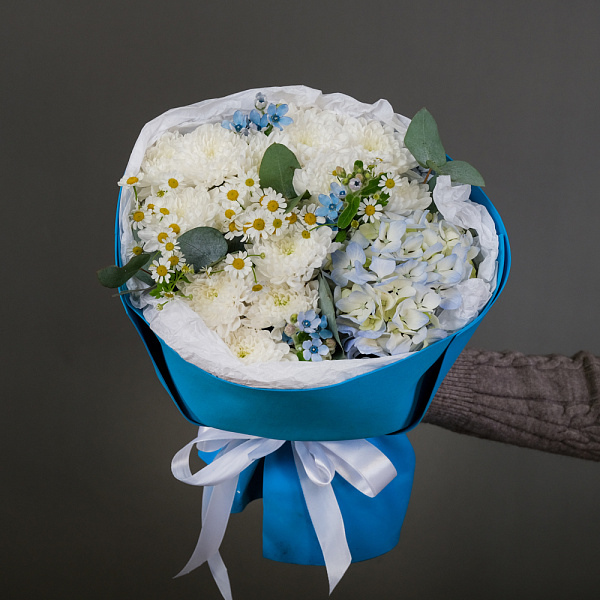 Купить Букет «Незабудки» в  с бесплатной доставкой: цена, фото, описание