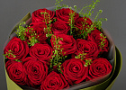 Купить Букет из 15 красных роз с тиласпией в  с бесплатной доставкой: цена, фото, описание