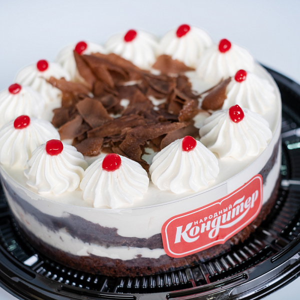 Купить Торт «Черный лес» 440г в  с бесплатной доставкой: цена, фото, описание
